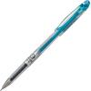 Pentel Arts Slicci 0.25 mm Extra Fine Gel Pen, Black Ink, 1 Pack (BG202BPA)(Baby Blue)
