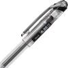 Pentel Arts Slicci 0.25 mm Extra Fine Gel Pen, Black Ink, 1 Pack (BG202BPA)(Black)