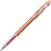 Pentel Arts Slicci 0.25 mm Extra Fine Gel Pen, Black Ink, 1 Pack (BG202BPA)(Bronze)