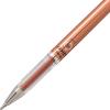 Pentel Arts Slicci 0.25 mm Extra Fine Gel Pen, Black Ink, 1 Pack (BG202BPA)(Bronze)