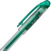 Pentel Arts Slicci 0.25 mm Extra Fine Gel Pen, Black Ink, 1 Pack (BG202BPA)(Green)
