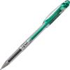 Pentel Arts Slicci 0.25 mm Extra Fine Gel Pen, Black Ink, 1 Pack (BG202BPA)(Green)