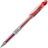 Pentel Arts Slicci 0.25 mm Extra Fine Gel Pen, Black Ink, 1 Pack (BG202BPA)(Red)