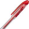 Pentel Arts Slicci 0.25 mm Extra Fine Gel Pen, Black Ink, 1 Pack (BG202BPA)(Red)