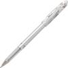 Pentel Arts Slicci 0.25 mm Extra Fine Gel Pen, Black Ink, 1 Pack (BG202BPA)(Silver)