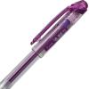 Pentel Arts Slicci 0.25 mm Extra Fine Gel Pen, Black Ink, 1 Pack (BG202BPA)(Violet)