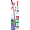 Pentel Arts Slicci 0.25 mm Extra Fine Gel Pen, Black Ink, 1 Pack (BG202BPA)(Red)