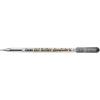 Pentel Gel Roller for Fabric, 1.0mm, Bold Lines, Permanent, Black Ink, Box of 12 (BN15-A)(Black)