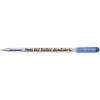 Pentel Gel Roller for Fabric, 1.0mm, Bold Lines, Permanent, Black Ink, Box of 12 (BN15-A)(Blue)