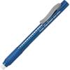 Pentel Clic Retractable Eraser with Grip, 3 Pack(Black / Blue)