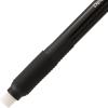 Pentel Clic Retractable Eraser with Grip, 3 Pack(Black/Red/Blue)
