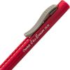 Pentel Clic Retractable Eraser with Grip, 3 Pack(Black/Red/Blue)