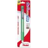 Pentel Clic Retractable Eraser with Grip, 3 Pack(Assorted)