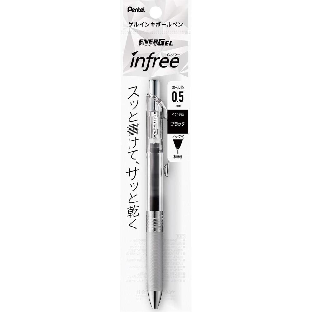 imagePentel XBLN75TLCA 05mm EnerGel Ballpoint Pen  Blue Black05mm