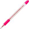 Pentel BK90C R.S.V.P. Stick Ballpoint Pen, .7mm, Trans Barrel, Blue Ink, Dozen(Pink)