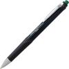 Pentel Glidewrite Signature Ballpoint Pen Black Barrel, (1.0mm) Medium Line, Black Ink, 12 Pens (BX930A-A)(Green)
