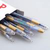 Pentel Krazy Pop Iridescent Gel Pen, (1.0mm) Bold line, Blue & Gold Ink (K91-DXC)
