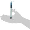 Pentel RSVP Razzle-Dazzle Ballpoint Pen, (1.0mm) Medium Line, Black Barrel, Black Ink, Box of 12 (BK91RDA-A)(Blue)