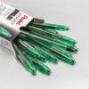 Pentel RSVP Razzle-Dazzle Ballpoint Pen, (1.0mm) Medium Line, Black Barrel, Black Ink, Box of 12 (BK91RDA-A)(Green Barrel)