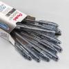 Pentel RSVP Razzle-Dazzle Ballpoint Pen, (1.0mm) Medium Line, Black Barrel, Black Ink, Box of 12 (BK91RDA-A)(Smokey Gray Barrel)