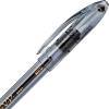 Pentel RSVP Razzle-Dazzle Ballpoint Pen, (1.0mm) Medium Line, Black Barrel, Black Ink, Box of 12 (BK91RDA-A)(Smokey Gray Barrel)