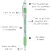 Pentel Solar Pop Neon Gel Pen, (0.6mm) Medium Line, Lime green Ink – K96-K(Lime Green)