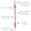Pentel Solar Pop Neon Gel Pen, (0.6mm) Medium Line, Lime green Ink – K96-K(Orange)