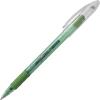 Pentel Sparkle Pop Metallic Gel Pen, (1.0mm) Bold Line, Blue/Green Ink, Box of 12 Pens (K91-DC)(Green)