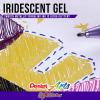 Pentel Sparkle Pop Metallic Gel Pen, (1.0mm) Bold Line, Blue/Green Ink, Box of 12 Pens (K91-DC)(Purple)