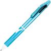 Pentel Ballpoint Pen Vicuna, Extra Fine, Black, Red, Blue, Green, Black (BXC45A)(Azure Blue)