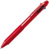 Pentel Ballpoint Pen Vicuna, Extra Fine, Black, Red, Blue, Green, Black (BXC45A)(Green Red)