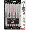 Pentel Milky Pop Pastel Gel Pen, (0.8mm), Medium Line, Assorted Colors, Pack of 8 (K98BP8M)(8 Count (Pack of 1))
