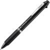 Pentel Multi-Pen Energel, Needle Ballpoint Pen Ink + 0.5mm Mechanical Pencil, Black/Red (XBLW355C)(Black)