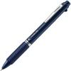 Pentel Multi-Pen Energel, Needle Ballpoint Pen Ink + 0.5mm Mechanical Pencil, Black/Red (XBLW355C)(blue (dark))