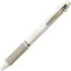 Pentel Multi-Pen Energel, Needle Ballpoint Pen Ink + 0.5mm Mechanical Pencil, Black/Red (XBLW355C)(white)