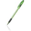 Pentel RSVP Razzle-Dazzle Ballpoint Pen, (1.0mm) Medium Line, Black Barrel, Black Ink, Box of 12 (BK91RDA-A)(Green)