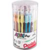 Pentel Solar Pop Neon Gel Pen, 0.6mm Fine Line, Assorted Colors, Pack of 8 (K96BP8M)(36 Count (Pack of 1))