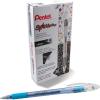 Pentel Sparkle Pop Metallic Gel Pen, (1.0mm) Bold Line, Blue/Green Ink, Box of 12 Pens (K91-DC)(Blue)