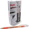Pentel Sparkle Pop Metallic Gel Pen, (1.0mm) Bold Line, Blue/Green Ink, Box of 12 Pens (K91-DC)(Orange)
