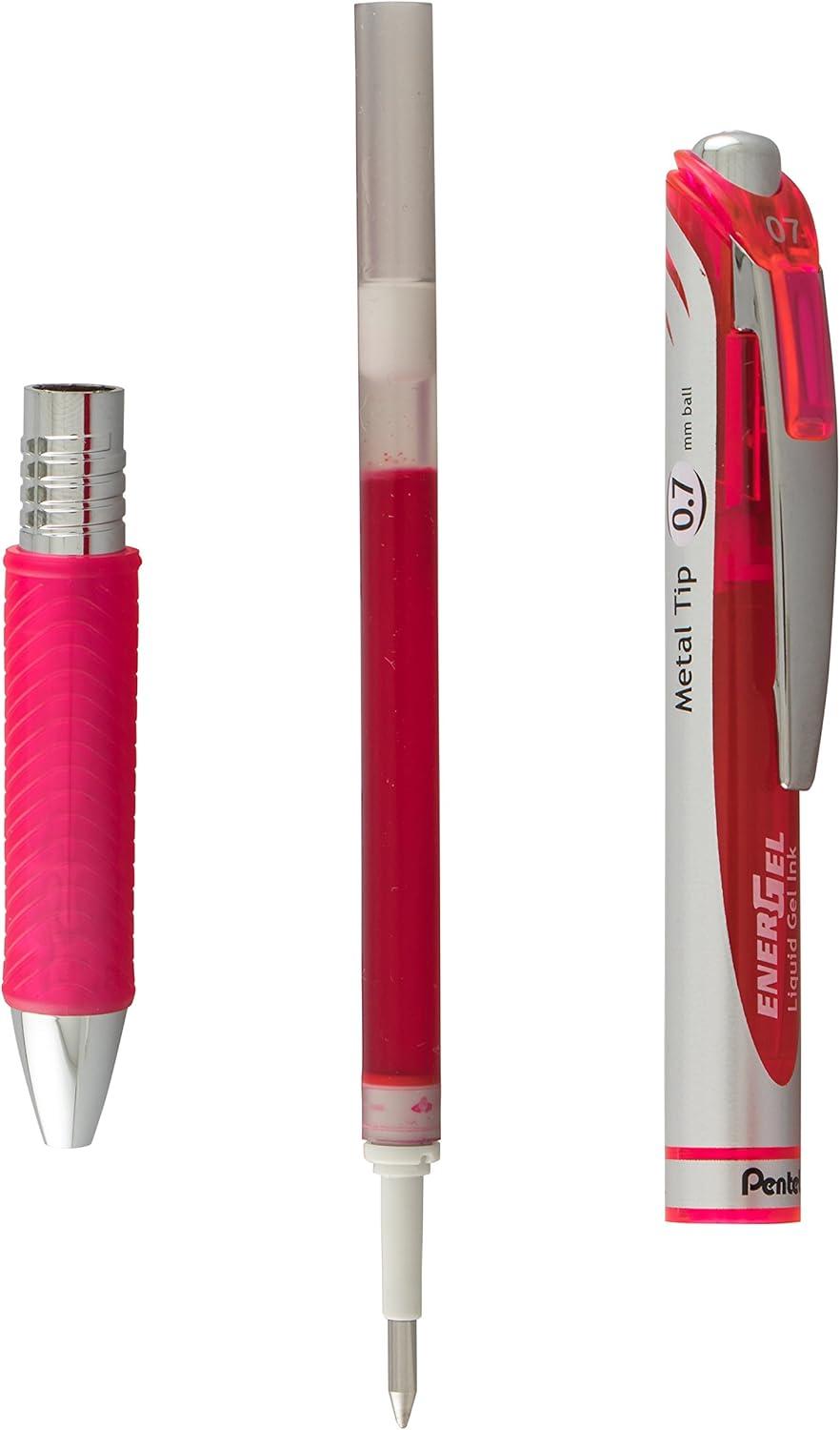imagePentel EnerGel RTX Pens 07 mm Medium Point Assorted Ink Colors Pack Of 8Assorted 4