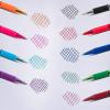 Pentel BK91CRBP8M R.S.V.P. Stick Ballpoint Pen, 1mm, Assorted Barrel, Assorted Ink, 8/Set(Violet Ink)