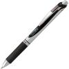 Pentel EnerGel RTX Retractable Liquid Gel Pen, (0.7mm), Medium Line, Metal Tip, Green Ink, Pack of 2 (BL77BP2D)(Black)