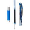 Pentel EnerGel RTX Retractable Liquid Gel Pen, (0.7mm), Medium Line, Metal Tip, Green Ink, Pack of 2 (BL77BP2D)(Blue)