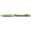 Pentel EnerGel Retractable Liquid Gel Pens, Medium Point, 0.7 mm, Silver Barrel, 12 Black Ink pens, the Ultimate writing pens, the Best Writing Pens for office, school and journaling, Pack of 12(Lime Green)