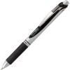 Pentel EnerGel Retractable Liquid Gel Pens, Medium Point, 0.7 mm, Silver Barrel, 12 Black Ink pens, the Ultimate writing pens, the Best Writing Pens for office, school and journaling, Pack of 12(Silver)