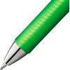 Pentel EnerGel Retractable Liquid Gel Pens, Medium Point, 0.7 mm, Silver Barrel, 12 Black Ink pens, the Ultimate writing pens, the Best Writing Pens for office, school and journaling, Pack of 12(Lime Green)