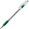 Pentel R.S.V.P. Ballpoint Pen, Fine Line, Blue Ink, 2 Pack (BK90BP2C)(Green)