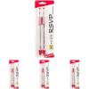 Pentel R.S.V.P. Ballpoint Pen, Fine Line, Blue Ink, 2 Pack (BK90BP2C)(Red)