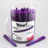 Pentel WOW! Ballpoint Pen, (1.0mm) Medium Line, Blue Ink, Pack of 60, Canister (BK440PC60C)(Purple)