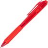 Pentel WOW! Ballpoint Pen, (1.0mm) Medium Line, Blue Ink, Pack of 60, Canister (BK440PC60C)(Red)